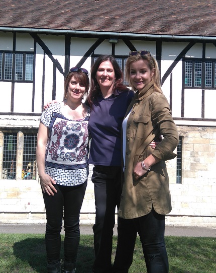 Gardens Manager Alison Pringle (centre) featured on BBC One's The Instant Gardener.