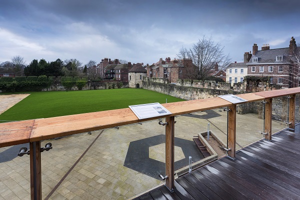 York Art Gallery's Balcony and Artists Garden